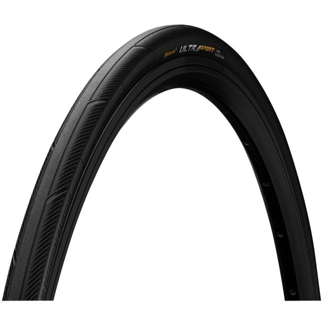 CONTINENTAL Tire Ultra Sport III 700x23c Performance 2020 Clincher Wire Black