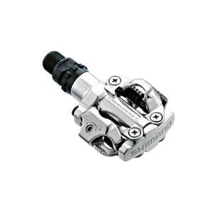 SHIMANO M520 SPD Pedals Set Silver with SM-SH51 Cleat