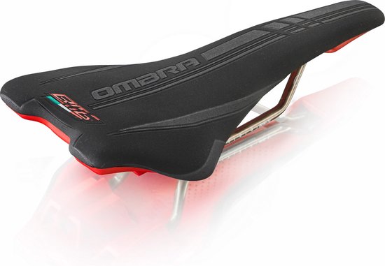 Selle Monte Grappa BMG OMBRA noir/rouge