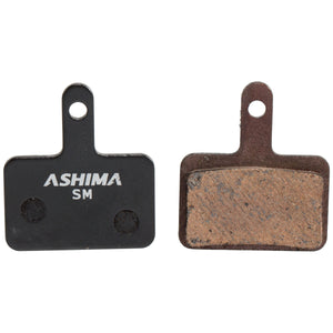 Plaquettes de frein à disque Ashima Shimano Deore Nexave semi-métalliques