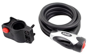 Simson Cable Lock Pro 1800 x 12 mm noir mat