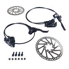 Front / Rear Hydraulic Disc Brakes Set with 160mm Discs